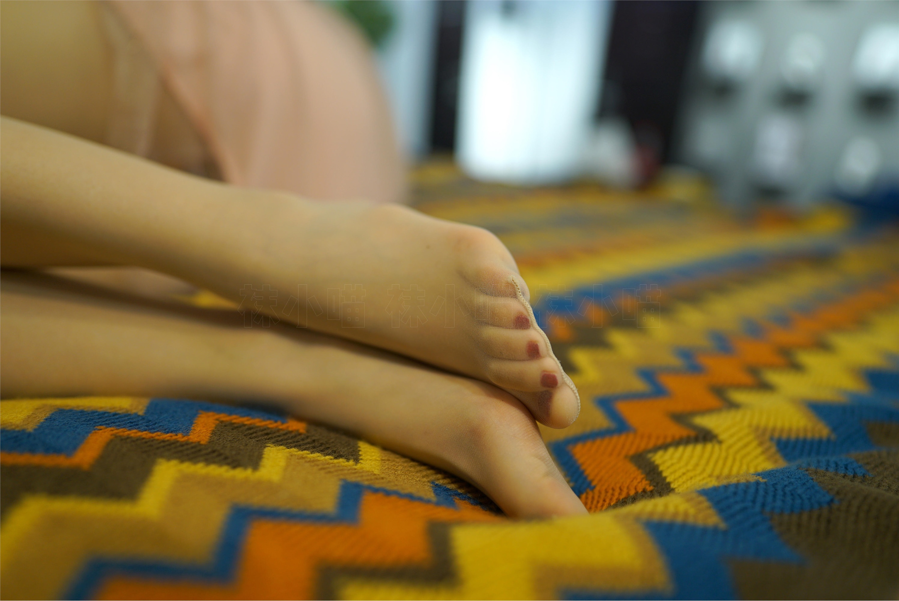 KittyWawa袜小喵  KT138《撩人粉》